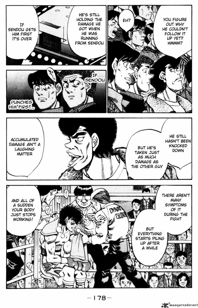 Hajime no Ippo: Fighting Spirit, Chapter 259 image 17